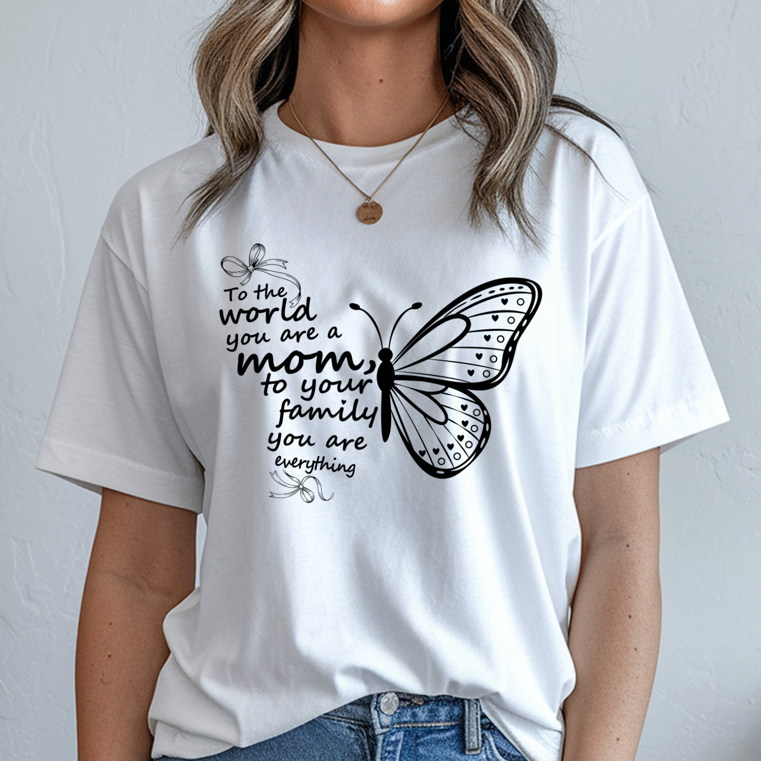 Mom Butterfly T-Shirt