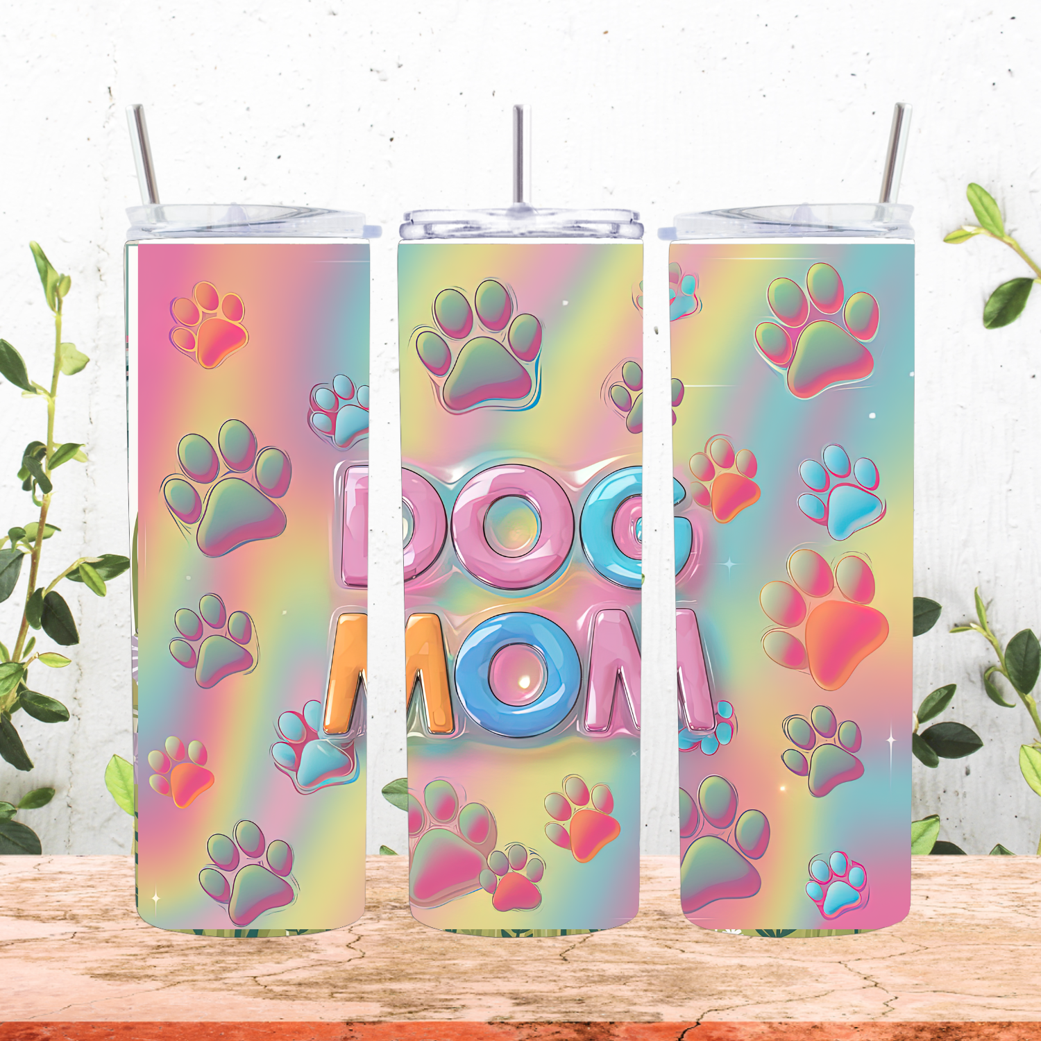 Dog Mom Tumbler