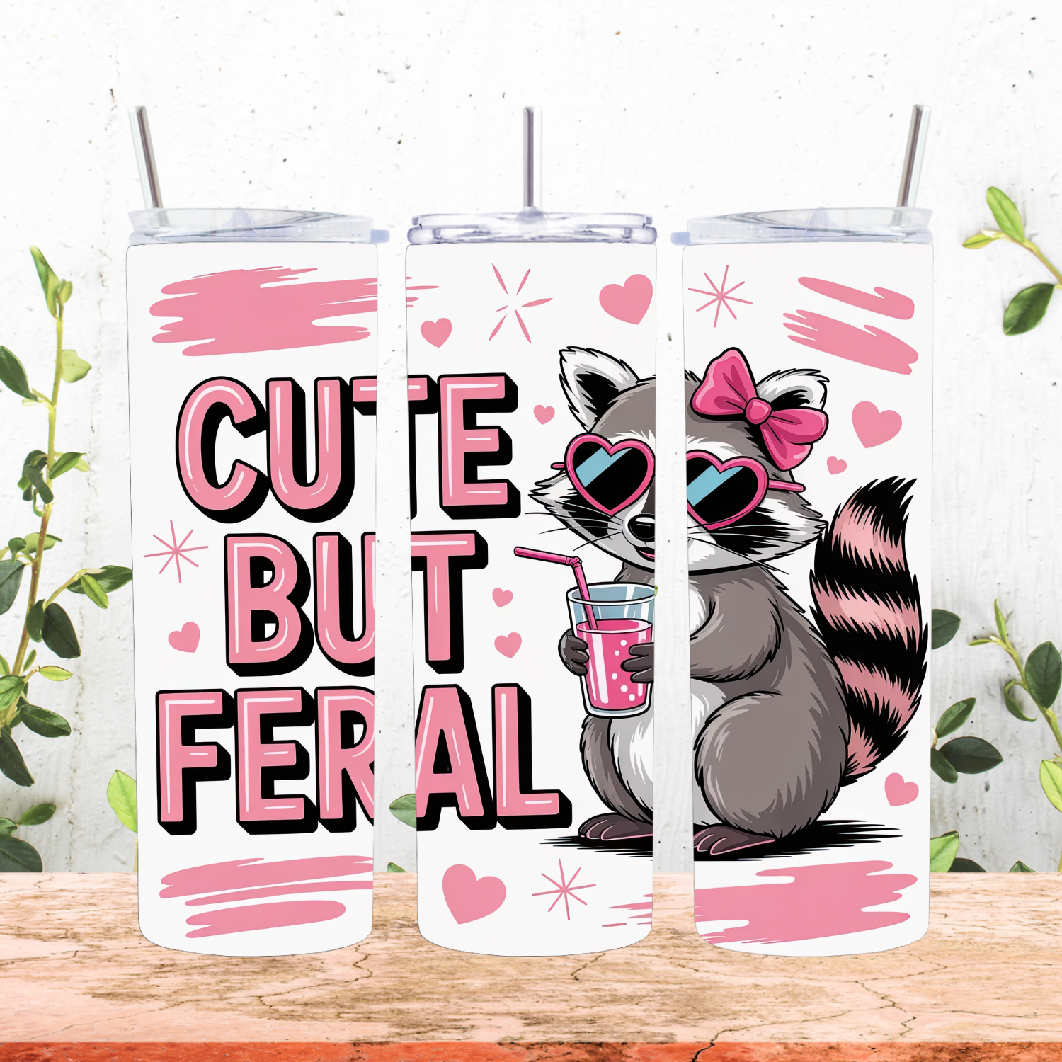 Cute But Feral Tumbler