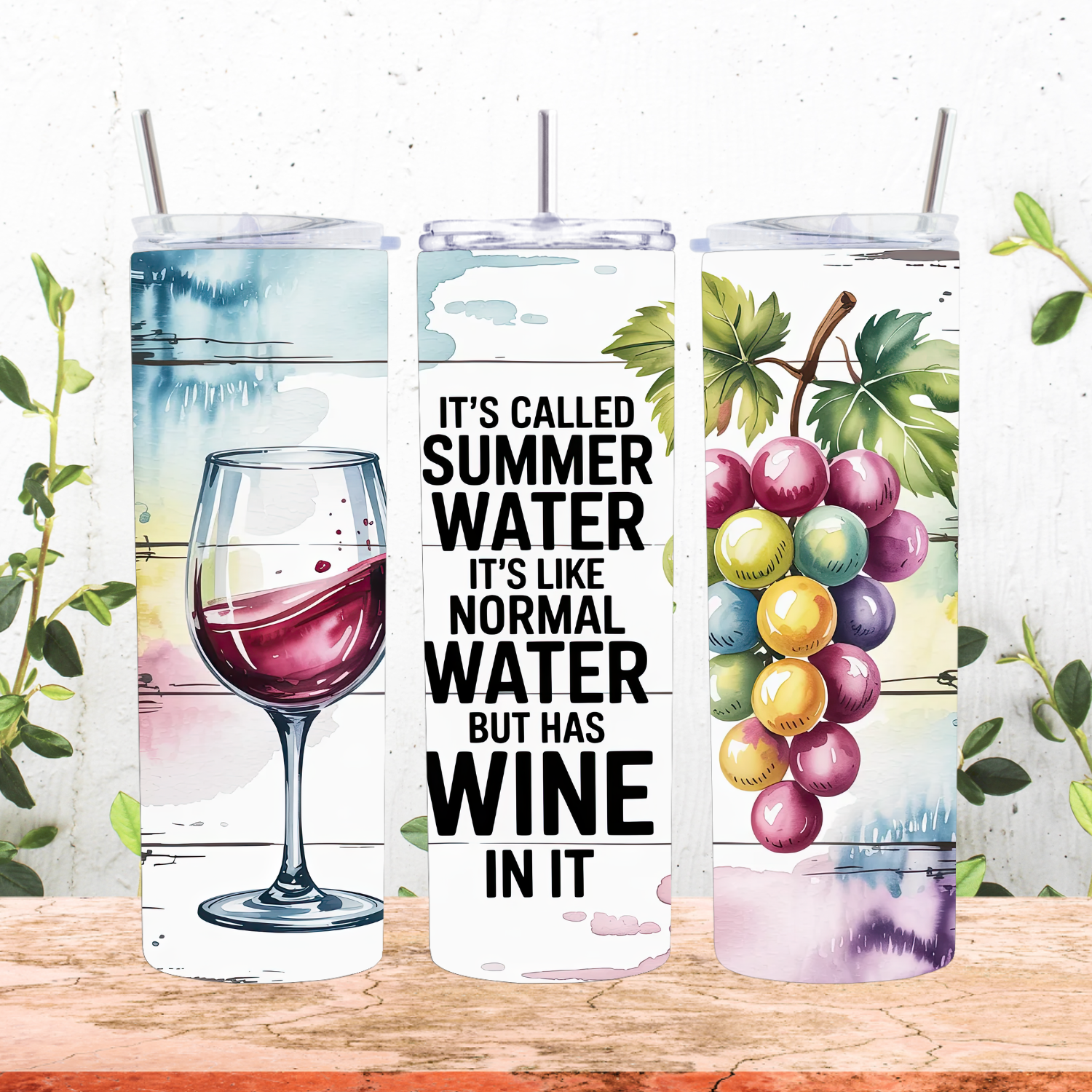 Summer Wine Tumbler