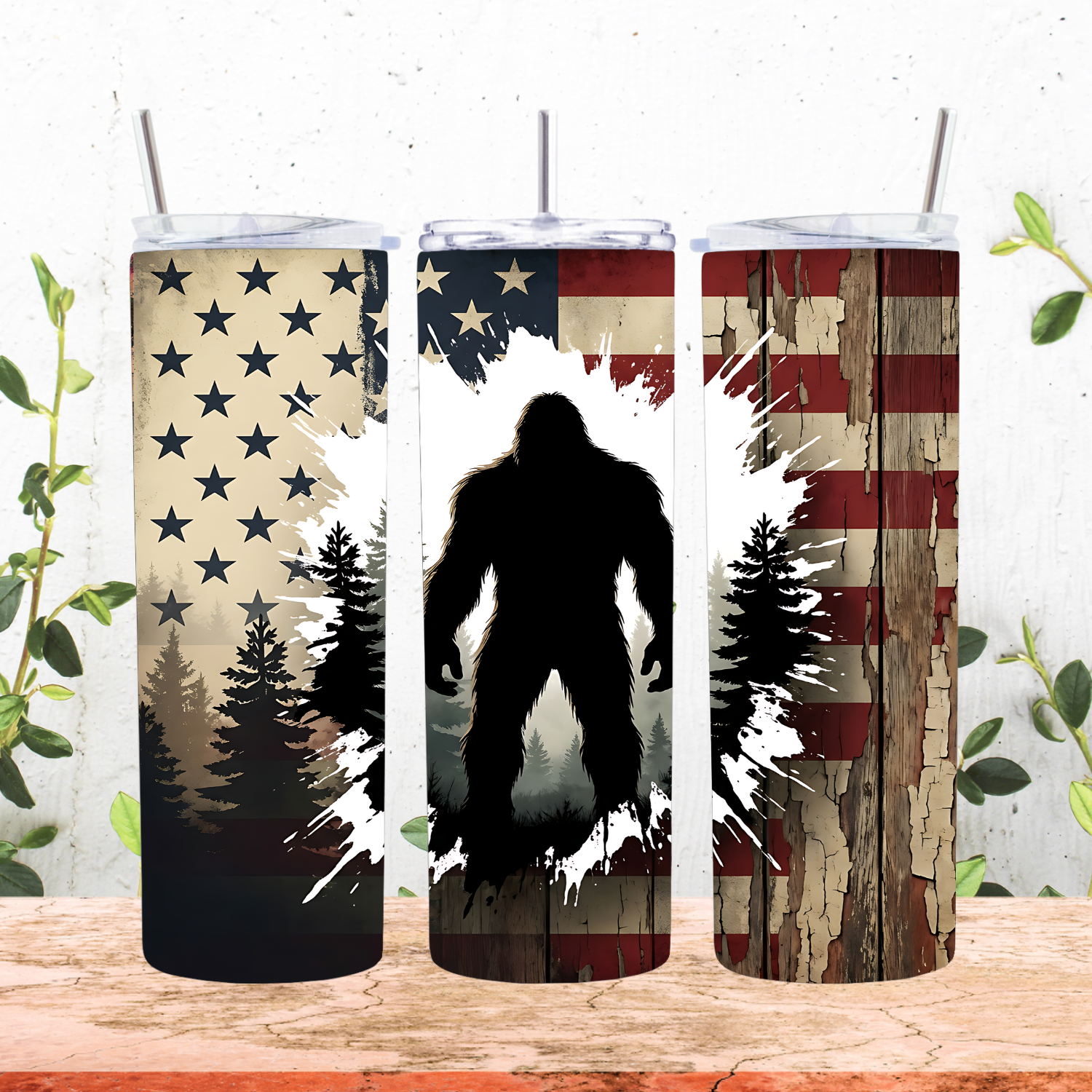 Big Foot Flag Tumbler