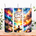 Just Breathe Tumbler